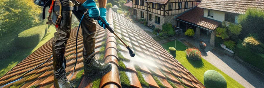 Nettoyage de toiture à Sedan